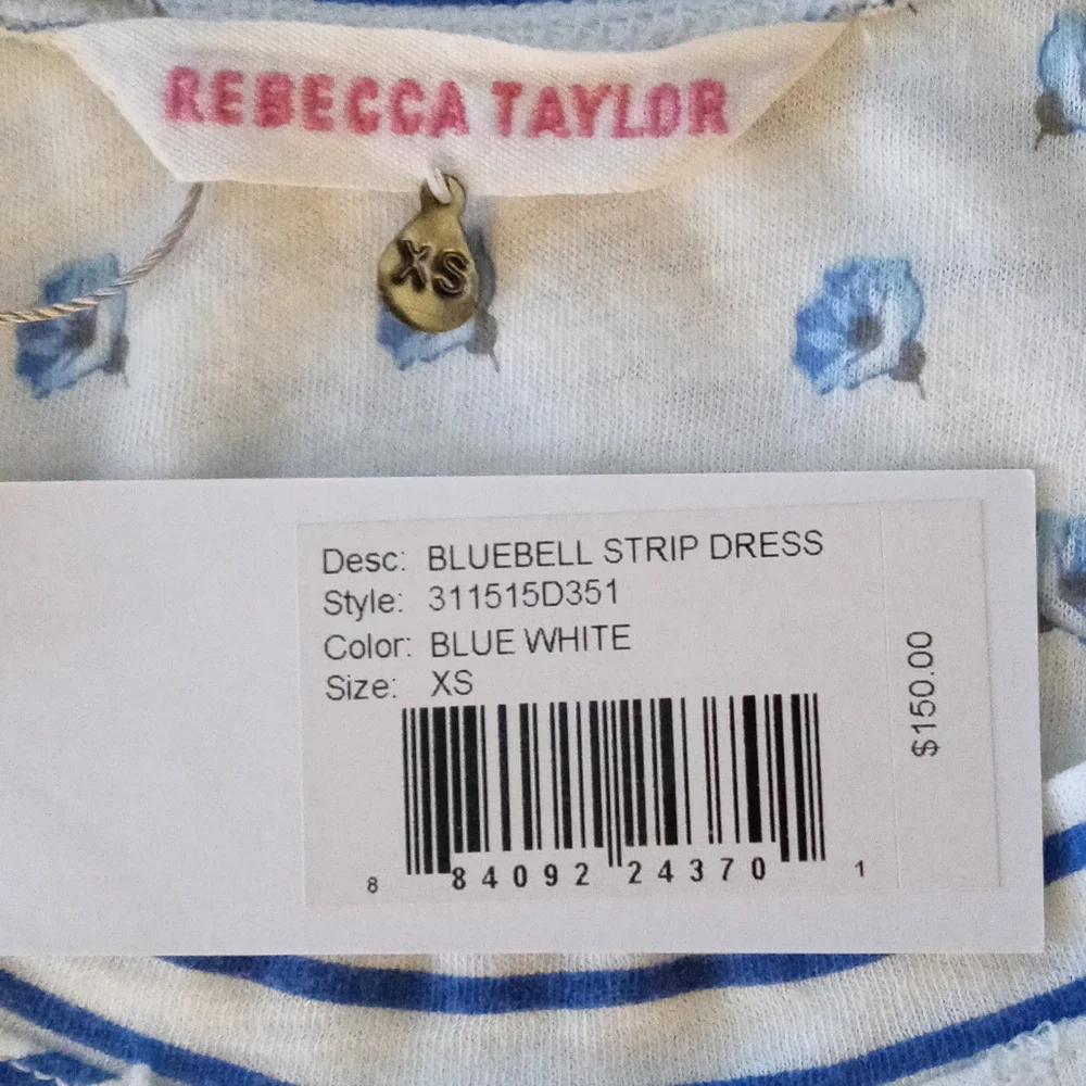 🆕 💙Rebecca Taylor💙 - Bluebell Stripe Dress